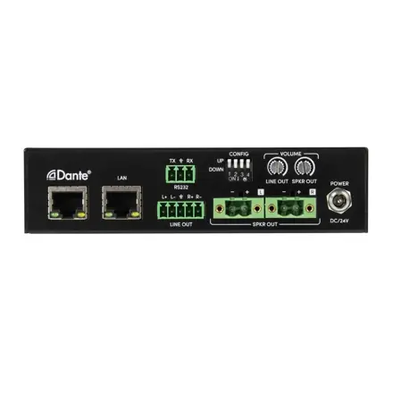  AC-DANTE-AMP-2CH 