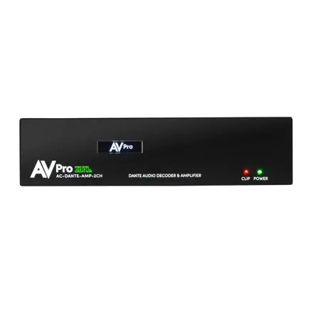  AC-DANTE-AMP-2CH 